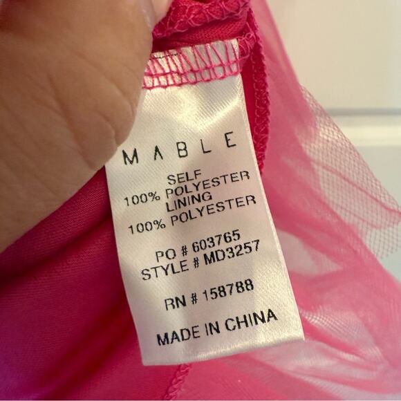 Mable V-Neck Ruffled Dress - Picture 5 of 5